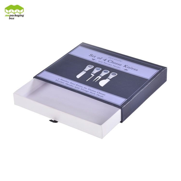 Matt Lamination Printed Drawer Gift Paper Box