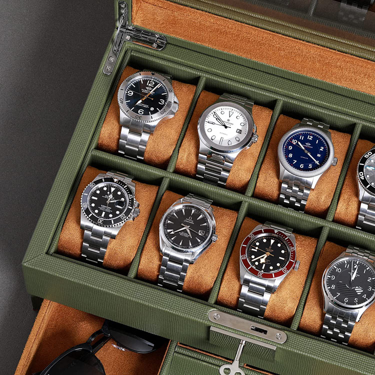 Wooden Watch Presentation Boxes Box Watches Case Luxury Wooden Wooden Watch Box