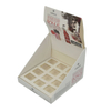 Custom Pdq Cardboard Tabletop Countertop Cosmetic Makeup Lash Product Display Boxes Paper Lipstick Skin Care Eyelash Display Box