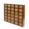 30 Slots Wooden Solid Wood Watch Storage Tray Watch Pillow Organizer Display Tray Showcase
