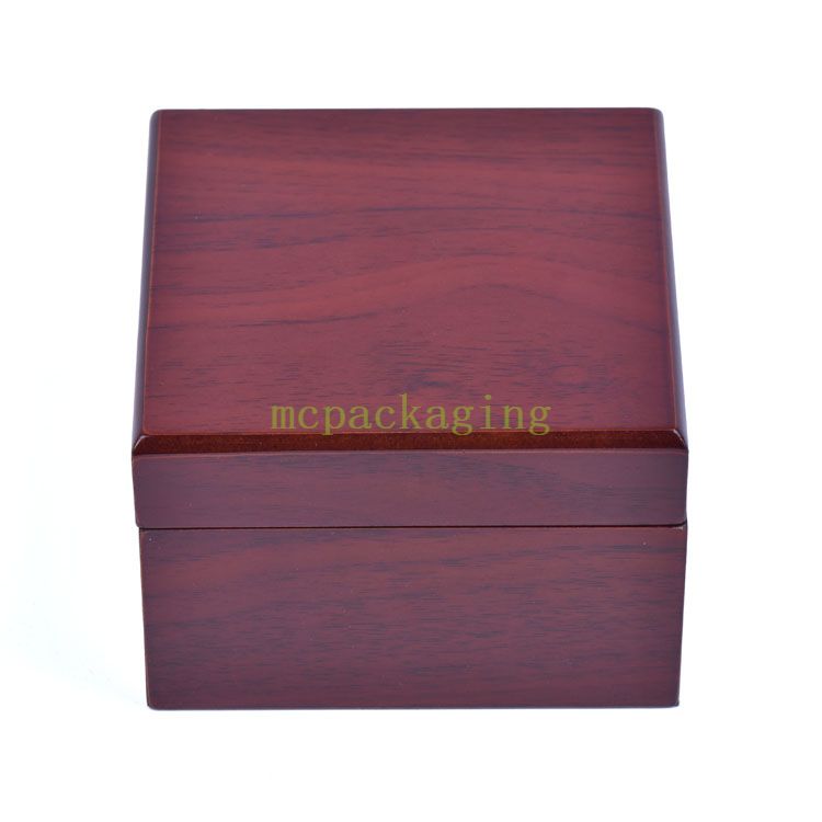 Wooden Box Factory Customized Luxury Custom Logo Personalized Wooden Watch Packing Box Woodbox