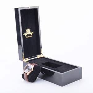 High End 1 2 3 Slot Genuine Leather Watch Roll Travel Case Watch Display Box for Men And Women