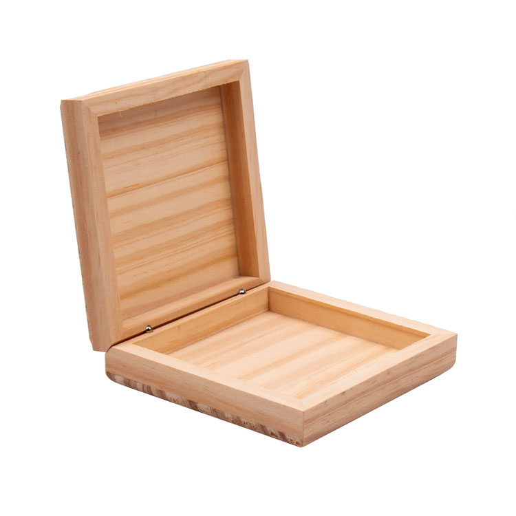 Wood Baking Paint Ring Bracelet Earing Necklace Box Jewelry Packaging Box Jewelry Gift Box