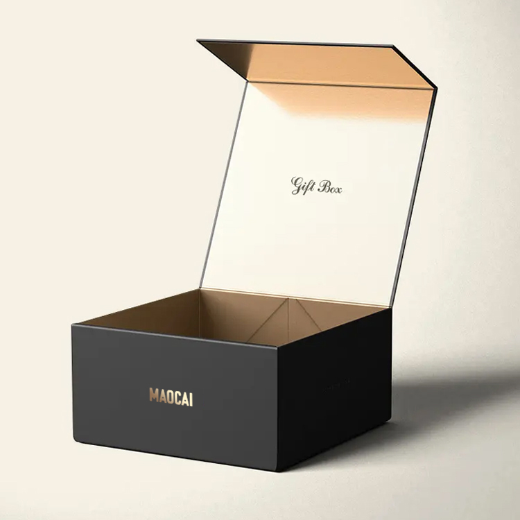 Custom Size Recyclable Cardboard Paper Hard Rigid Magnet Box Packaging Luxury Folding Magnetic Gift Box with Magnetic Lid