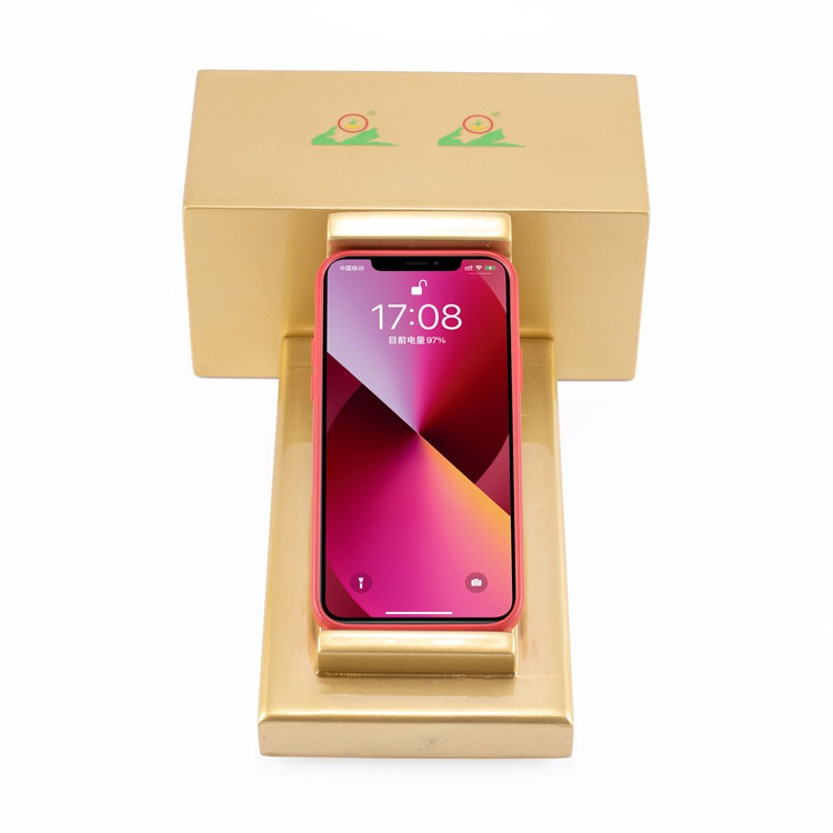 Glossy Golden Luxury Display Perfume Wood Box