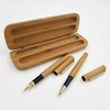 Wood Water Bottle Diary Gift Boxes High Quality Wine Box Unfinished Bamboo Pen