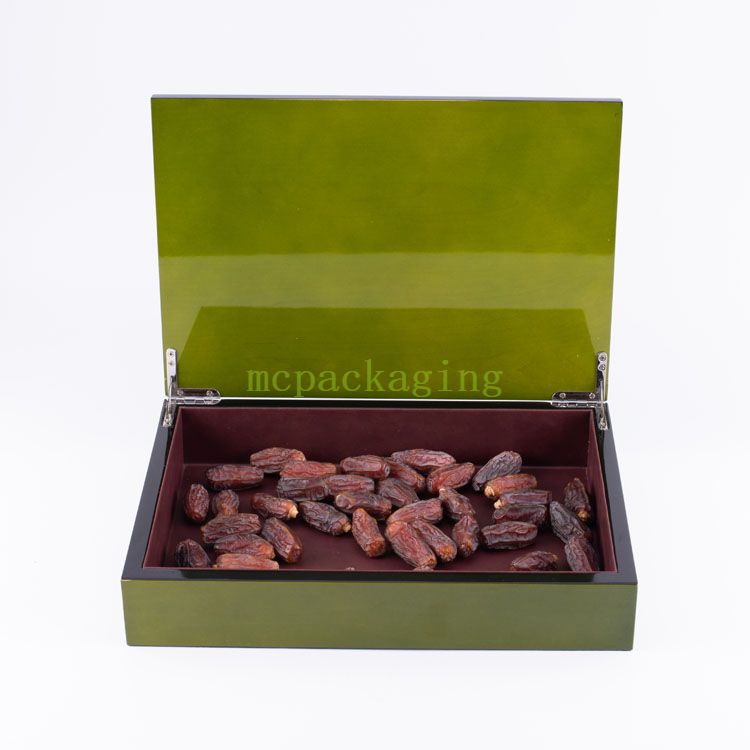 Wooden Box Factory Customized Luxury Custom Painted Wooden Jewelry Box Packaging Guangdong