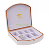Wholesale Luxury Customized Logo Black Lacquer Wooden Perfume Box With Lock
