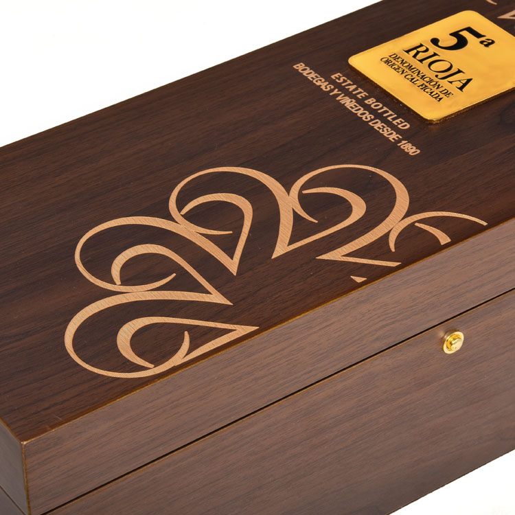 Charcuterie Leatherette Shipper Screw Cha Cosmetic Hardcover Dec Color Bonding Unsual Macaron Wooden Wine Box