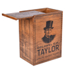 Tag Fourth Clamshell Windows Barrels Blackbeard's Hinges Bar Glossi Us Based Warehouse Shopping Wooden Wine Box