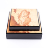 Gulf Map Glossy Hinged Wooden Ramadan Box