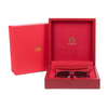 Newly Design Leather Sunglasses Set Gift Box