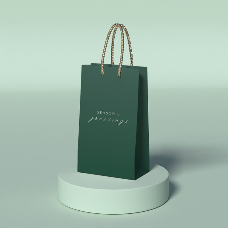Custom Printed Ribbon Handle Cardboard Packaging Tote Bags Bolsas Black Matte Retail Luxury Gift Paper Shopping Bag with Logos