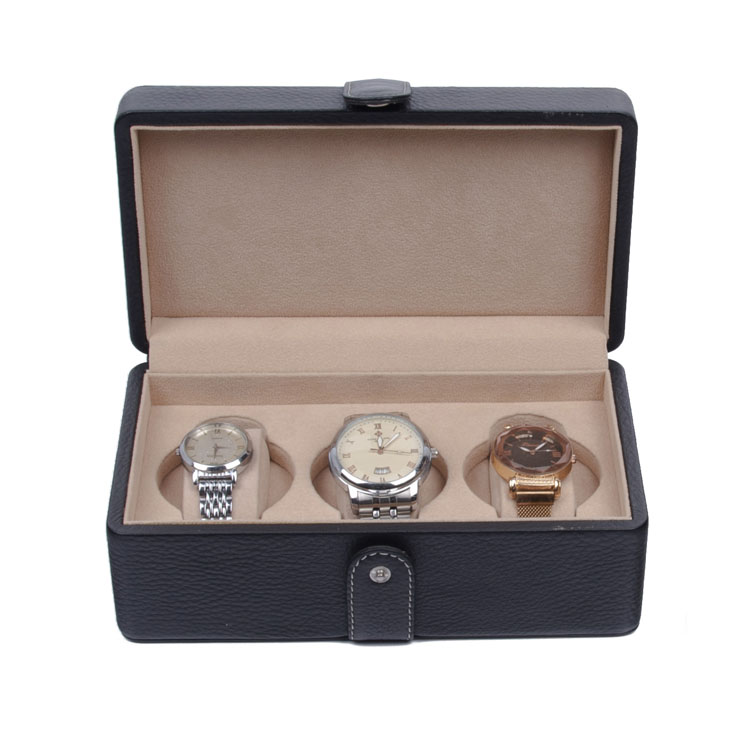 Wood Luxury Single For Custom With Display Boxes Case Watches Slots Personalized Black Storage Packaging 6 And Wooden Watch Box
