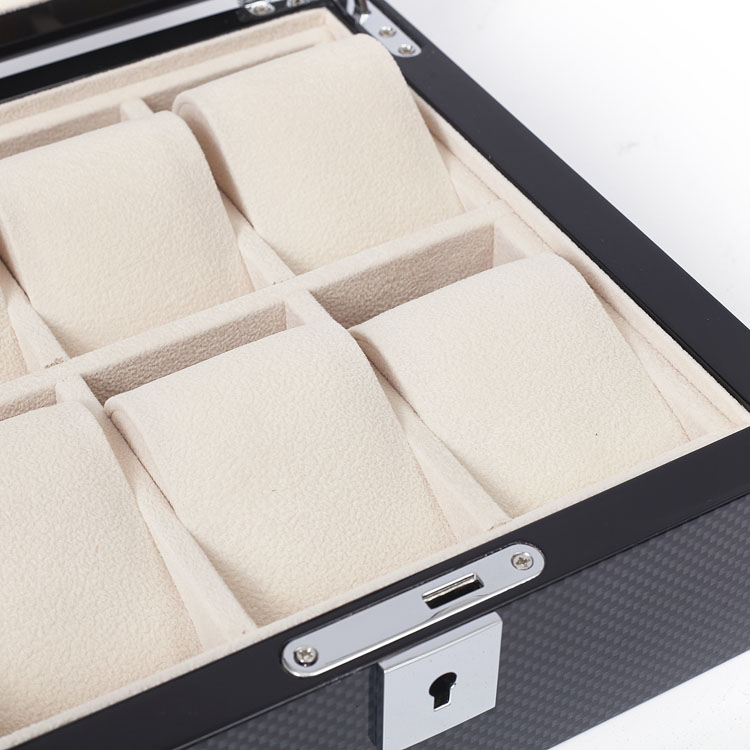 Eco Friendly DIY Woodenes/watch Winder Boxes Wooden Carbon Fiber For Band Watch Box