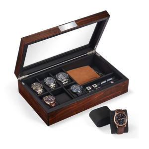 Wood Watch Box India Wooden Watch Box Solid Espresso 12 Slot Wood Watch Box