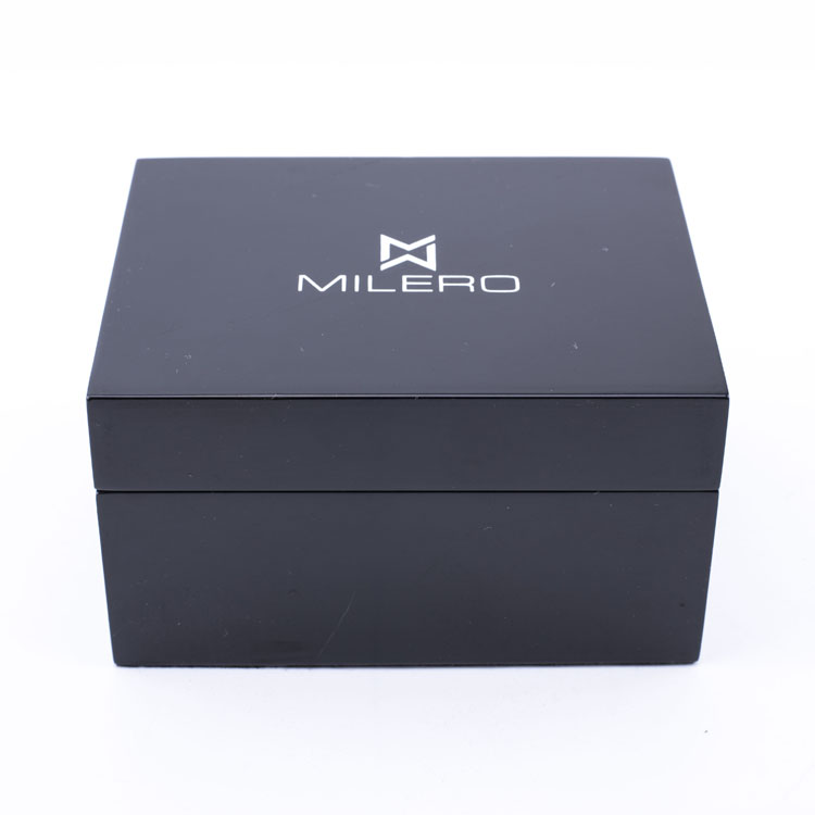 In Stock Oem Luxury Custom Logo Wood Watch Packaging Box For Gift