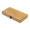 Hinged Polished Magnetic Gift Tea Wine Keychain Coin Pen Bamboo Box