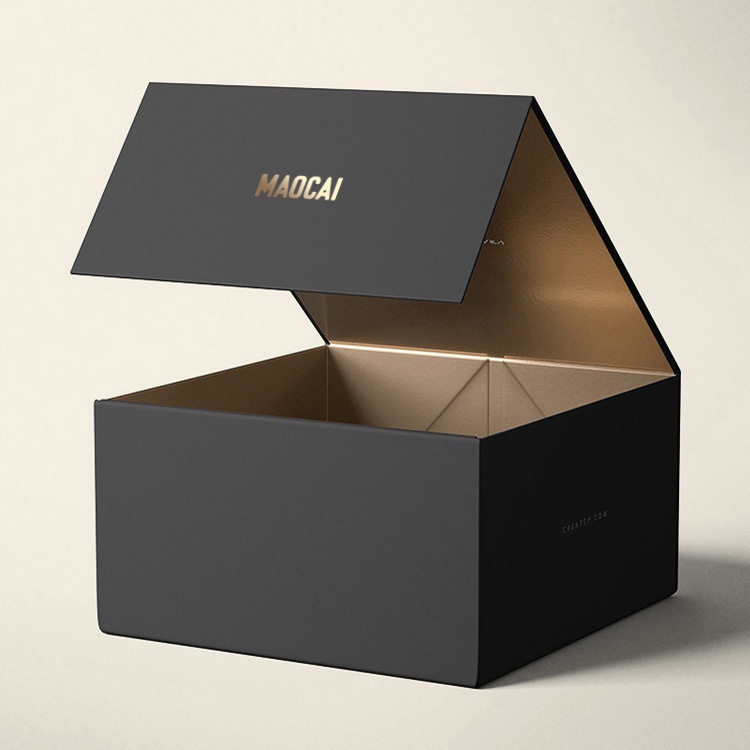 Custom Size Recyclable Cardboard Paper Hard Rigid Magnet Box Packaging Luxury Folding Magnetic Gift Box with Magnetic Lid