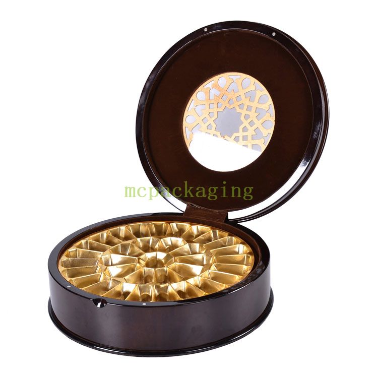 Rigid Medjool Design with Dividers Islamic Bateel Exquisite Ladybird Arabia Handmade Piano Lacquer Wooden Dates Box
