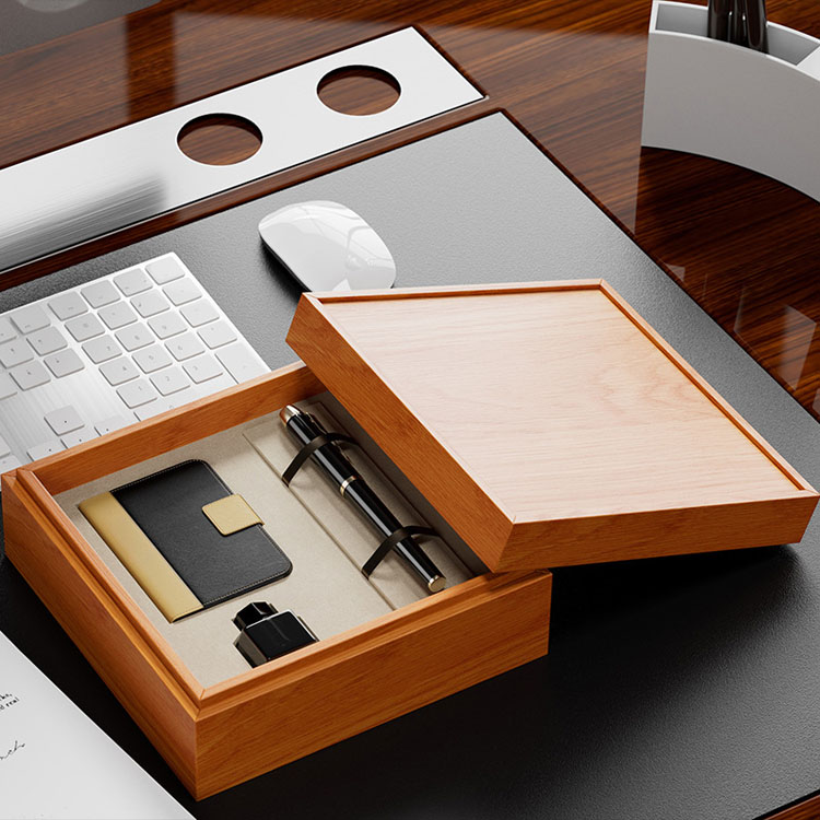 Drive Luxury High Quality Wine Unfinished Wooden Fountain Pen Wood Box
