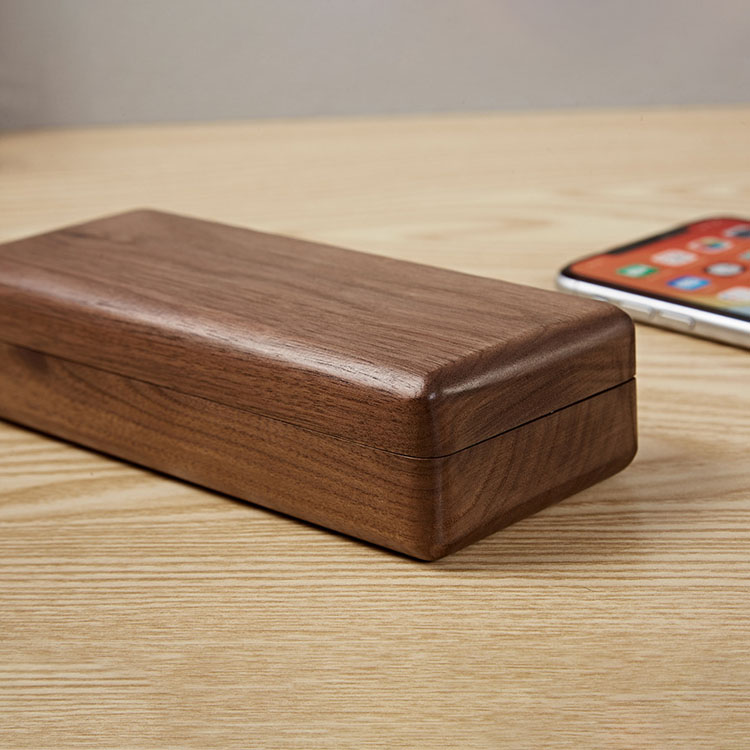 Custom Leather Oversized Sunglasses Packaging Boxes Case For Display Wood Packing Box