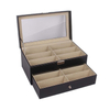 Eye Milk Bottle Wood Wooden With Glass Mosaic Sunglasses Case Box