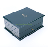KSA Jeddah Season Luxury Easter Sun Shape Brown Chocolate Date Wooden Box For Ramadan
