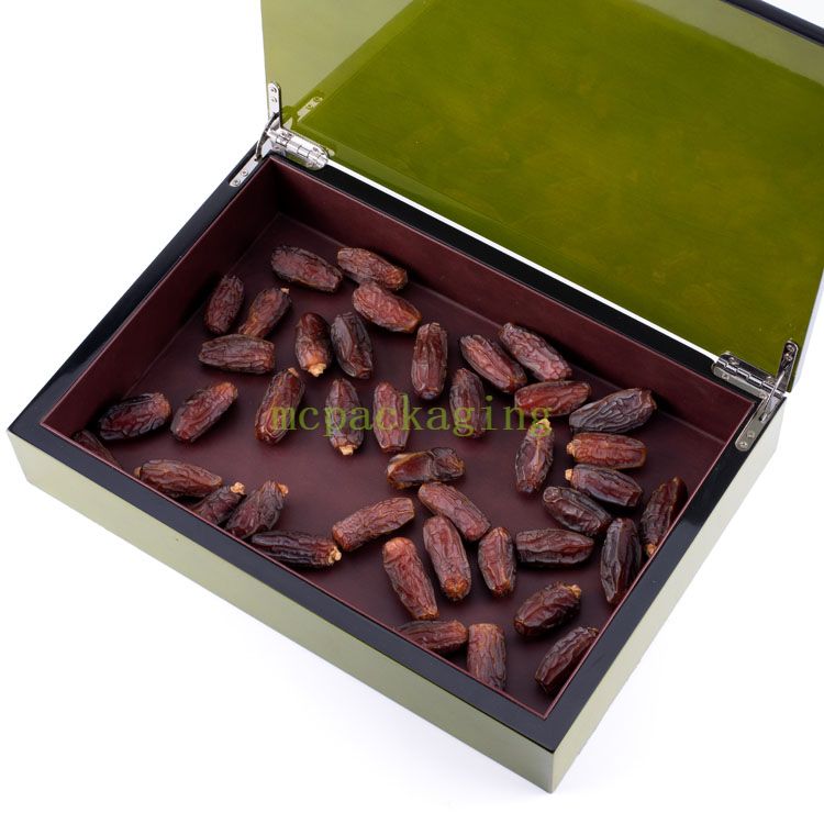 Wooden Box Factory Customized Luxury Custom Painted Wooden Jewelry Box Packaging Guangdong