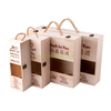 Custom Logo Solid Wood 1 2 4 6 Bottle Wooden Wine Packaging Gift Box In Bulk