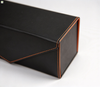 Custom Folding PU Leather Wine Gift Box, Luxury Leather Wine Packaging Box