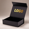 Cajas Personalizadas, Custom Magnetic Gift Box, Luxury Flip Top Paper Box with Logo Hot Stamping