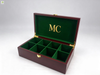 Luxury Wooden Tea Storage Box, Custom Logo Tea Gift Box