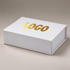 Cajas Personalizadas, Custom Magnetic Gift Box, Luxury Flip Top Paper Box with Logo Hot Stamping