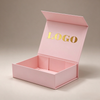 Cajas Personalizadas, Custom Magnetic Gift Box, Luxury Flip Top Paper Box with Logo Hot Stamping